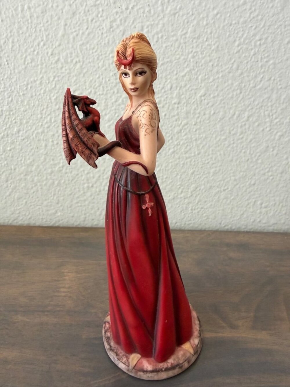 Jessica Galbreth Dragon Witch Figurine Enchanted Art Fantasy Sculpture